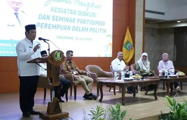 Buka Seminar Partisipasi Perempuan dalam Politik, Dr. Nurdin Berharap Terjadi Peningkatan
