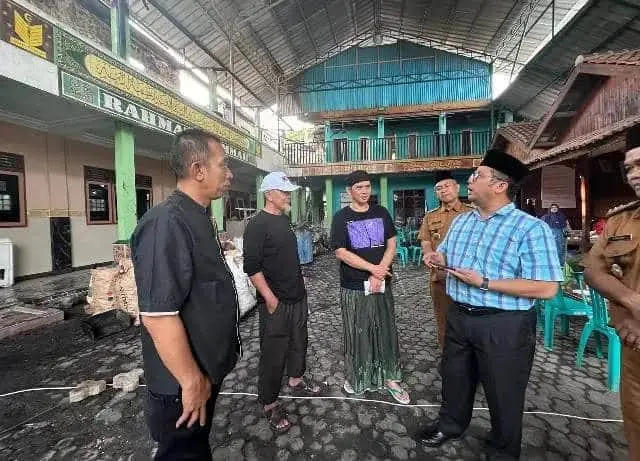 Ponpes Rahmatul Ummah Terbakar , Arief Wismansyah Ajak Warga Salurkan Donasi