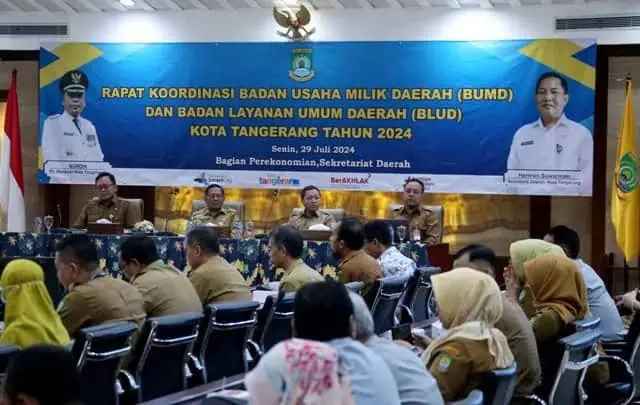 Pj Wali kota Tangerang :  BUMD dan BLUD Sokoguru Perekonomian dan   Pelayanan kepada Masyarakat