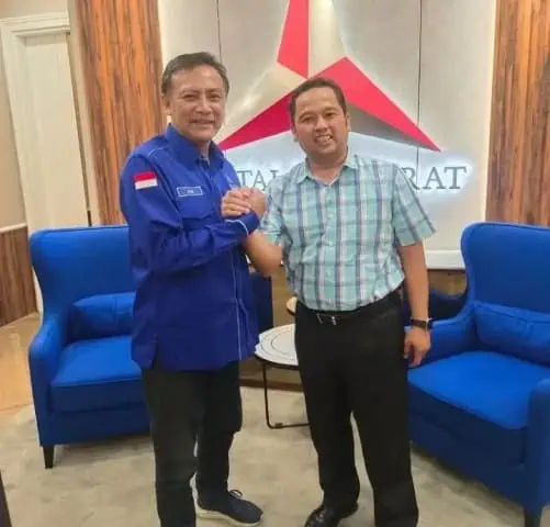 Arief Wismansyah Sambangi DPP Partai Demokrat, Warganet Beri Semangat