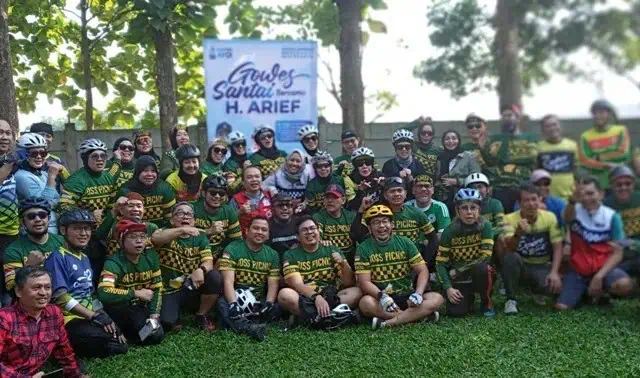 Arief Wismansyah Dukung Penuh Perkembangan Komunitas Pesepeda di Banten Arief Wismansyah Dukung Penuh Perkembangan Komunitas Pesepeda di Banten