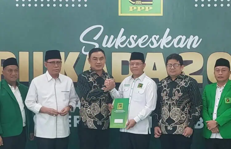 Terima BKWK dari PPP, Mad Romli-Irvansyah Siap Daftar ke KPU Kabupaten Tangerang