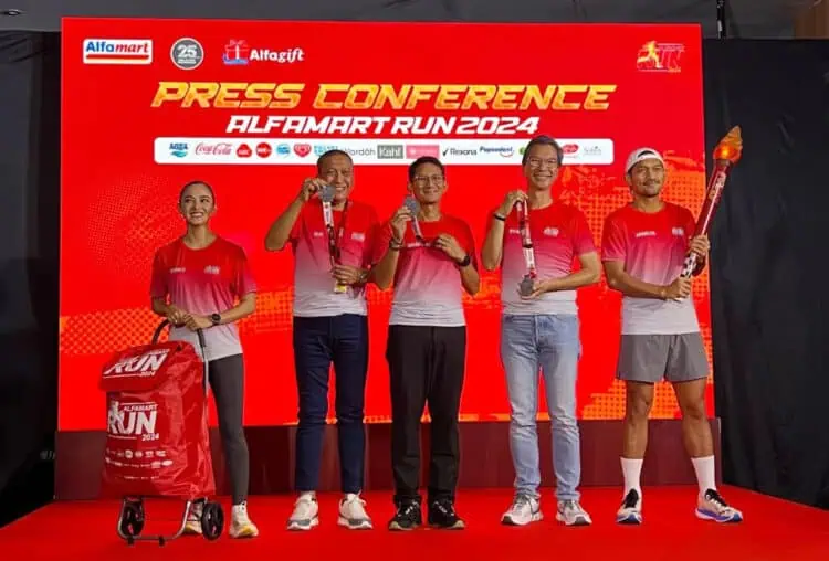 Peserta Alfamart Run 2024 Bisa Bawa Pulang Goodie Bag Seberat 30 Kg