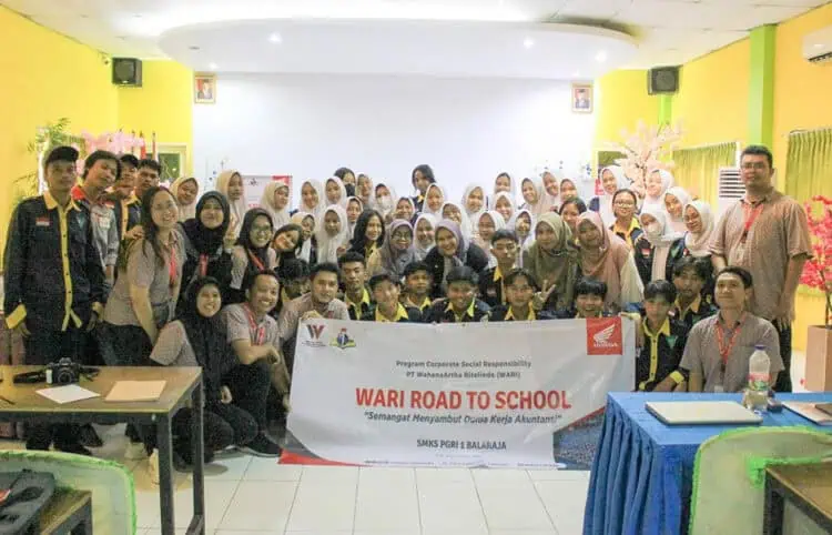 WARI Road to School Edukasi Keuangan Siswa SMKS PGRI 1 Balaraja