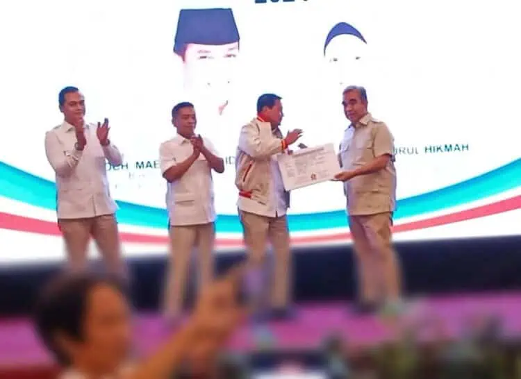 Bakal Calon Bupati Tangerang Moch. Maesyal Rasyid Kini Kader Gerindra