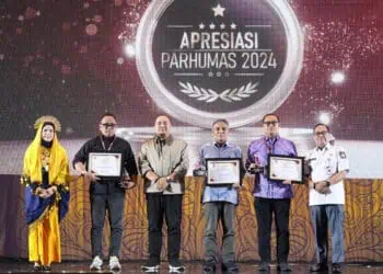 KPU Banten Raih Dua Penghargaan di Ajang Apresiasi Parhumas