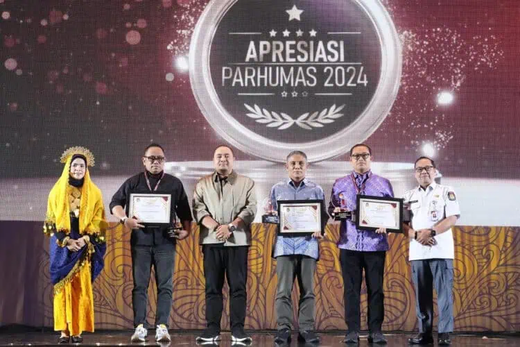 KPU Banten Raih Dua Penghargaan di Ajang Apresiasi Parhumas