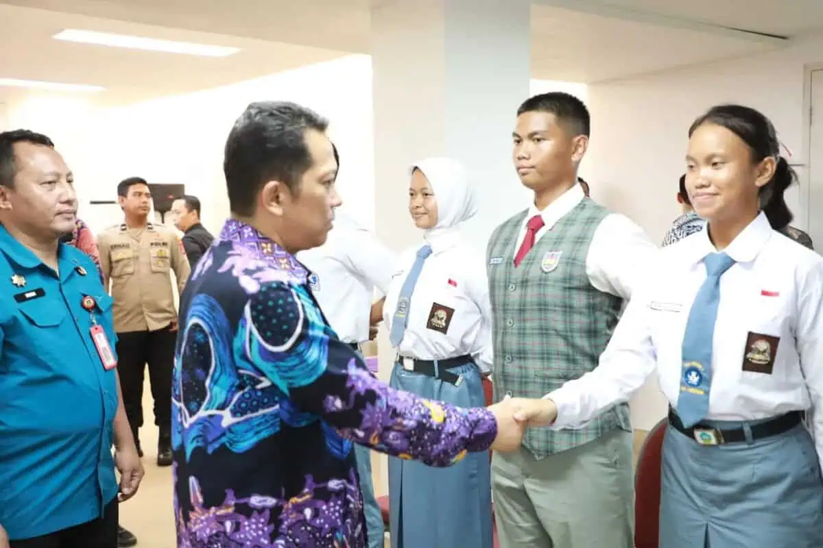 Tekad dan Semangat Tinggi, Pj Bupati Apresiasi Peserta Pelatihan Paskibraka Kabupaten Tangerang