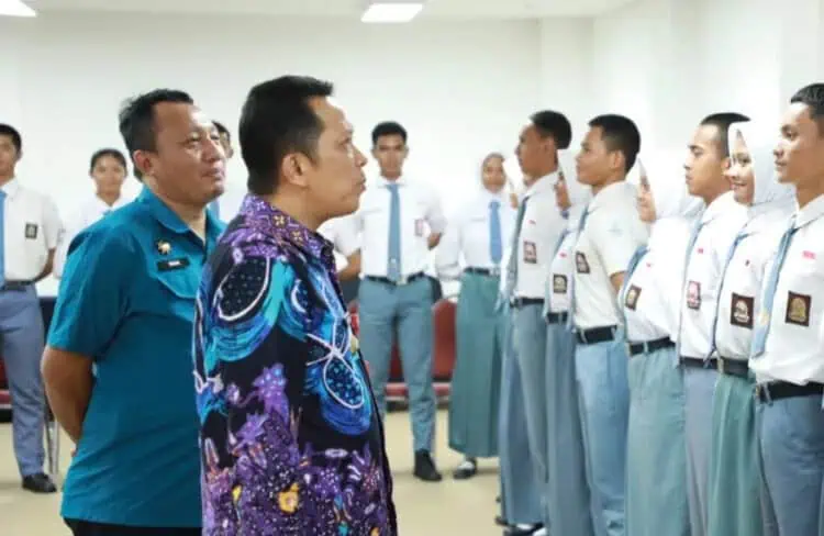Tekad dan Semangat Tinggi, Pj Bupati Apresiasi Peserta Pelatihan Paskibraka Kabupaten Tangerang