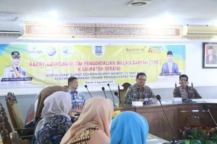 Pemkab Serang Dorong Kecamatan - Desa Tanam Pangan Cepat Panen