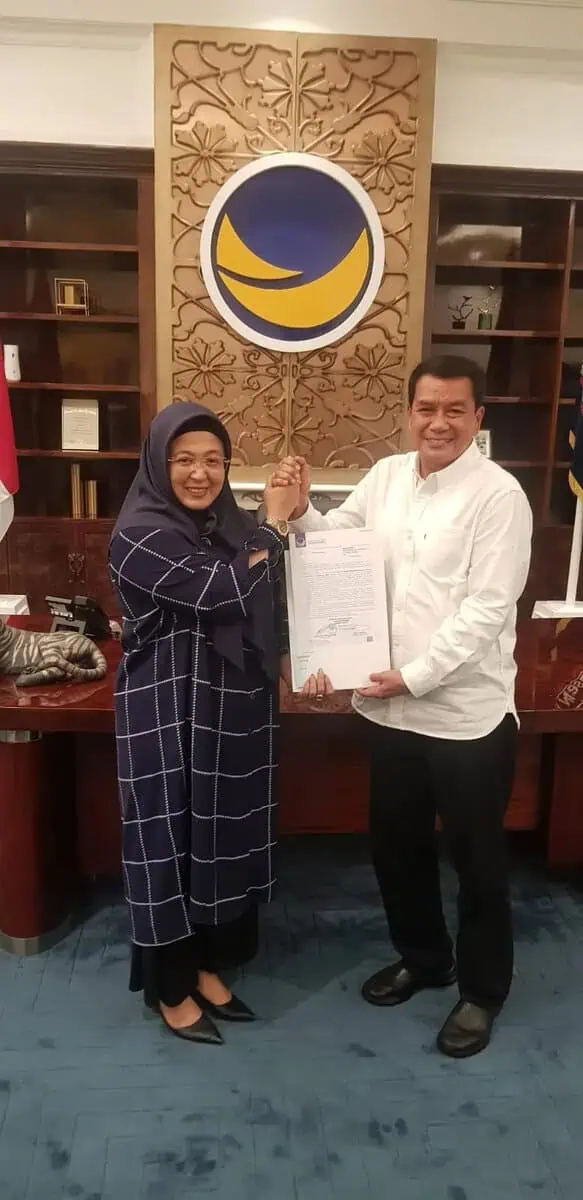 Masuk KIM Plus, Nasdem Beri Rekomendasi Untuk Maesyal-Intan di Pilkada Kabupaten Tangerang 2024