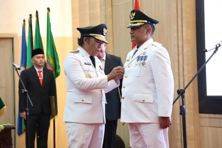 Gunawan Rusminto Dilantik Sebagai Pj Bupati Lebak, Gantikan Iwan Kurniawan