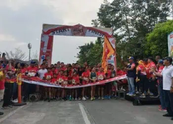 Dispora Kota Tangerang Gelar Pejuang Fun Run 5K, Diikuti Ribuan Pelari