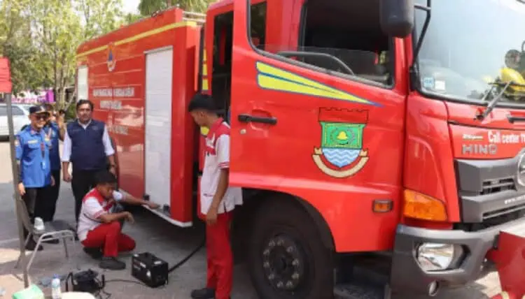 Cegah Polusi, 350 Kendaraan di Kabupaten Tangerang Uji Emisi