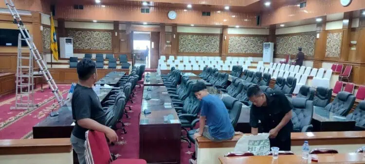 Sekretariat DPRD Kabupaten Serang Lakukan Persiapan Pelantikan Caleg Terpilih 