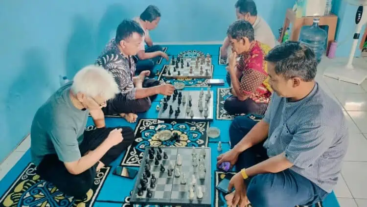 Peringati HUT RI ke 79, Porwan Pandeglang Gelar Lomba Catur
