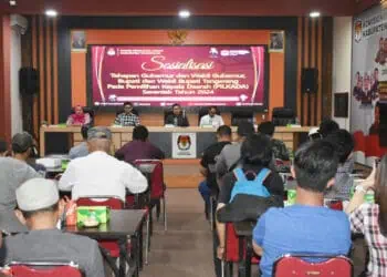 KPU Kabupaten Tangerang Jelaskan Tahapan Pilkada 2024 Dihadapan Puluhan Wartawan