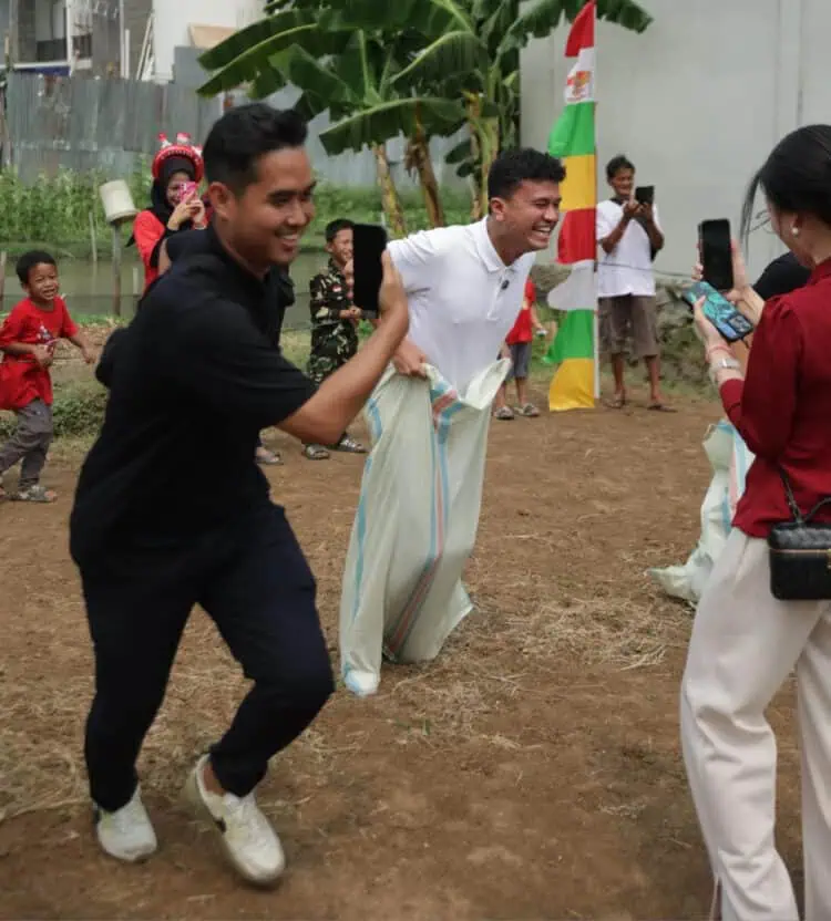 Ikut Lomba HUT ke-79 RI di Cipondoh, Faldo Maldini: Bentuk Kedekatan Warga dan Calon Pemimpinnya