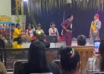 Seni Tradisional Lenong dan Ubrug, Kolaborasi Pentas di Cikeusal Kabupaten Serang
