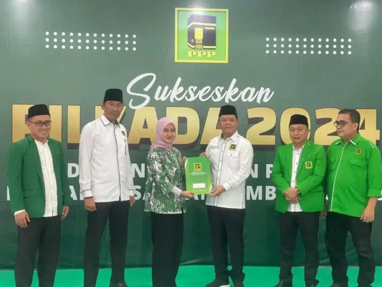 Rekomendasi Dukungan PPP Jatuh ke Fitron - Diana Untuk Pilkada Pandeglang