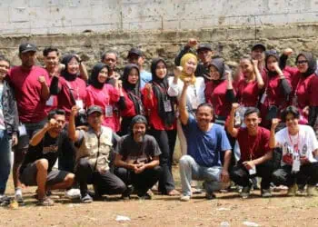 Diisi Berbagai Lomba dan Kegiatan, Perayaan HUT RI di Curug Sawer Pandeglang Meriah