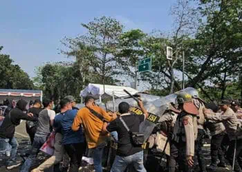 Jelang Pilkada Serentak, Simulasi Pengamanan Kerusuhan Digelar Polresta Tangerang
