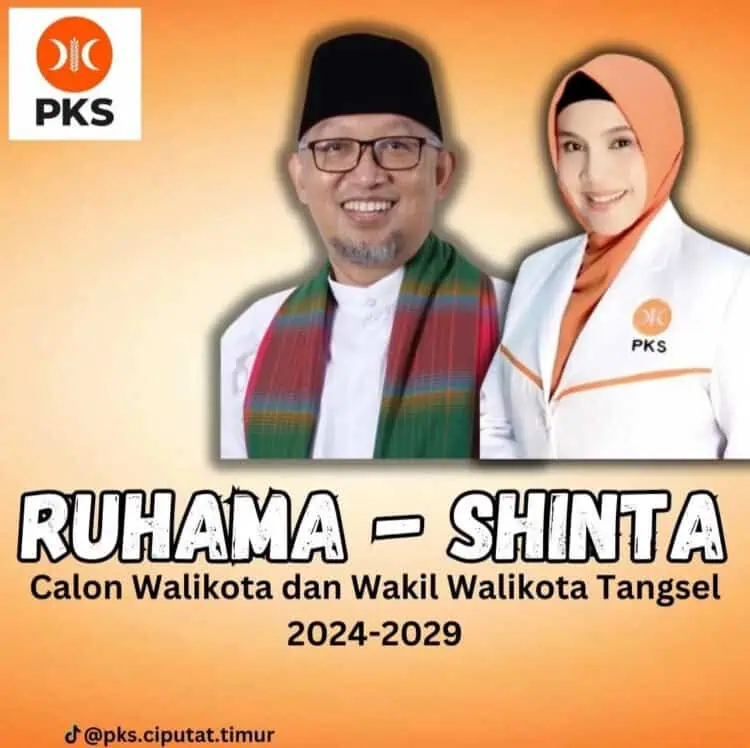 PKS Bakal Tinggalkan Riza-Marshel, Usung Kader Sendiri di Pilkada Tangsel