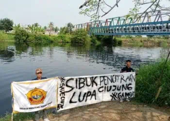 Diduga Tercemar Limbah Industri, GAMSUT Serukan Gerakan Save Ciujung