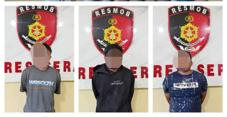 Satreskrim Polres Serang Ungkap Kasus Pencurian Hewan Ternak