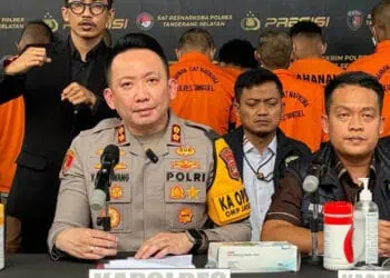 Kapolres Tangsel, AKBP Victor Danil Hendri Inkiriwang. (EKO SETIAWAN/SATELITNEWS) 