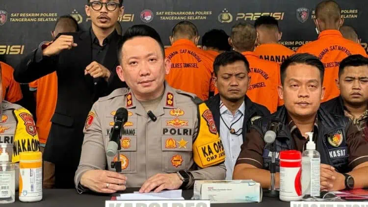 Kapolres Tangsel, AKBP Victor Danil Hendri Inkiriwang. (EKO SETIAWAN/SATELITNEWS)
