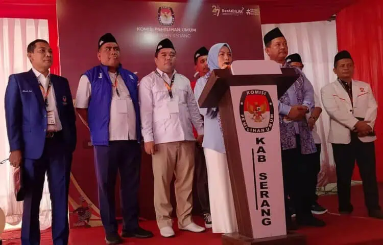 Zakiyah - Najib Targetkan 600 Ribu Suara di Pilkada Kabupaten Serang