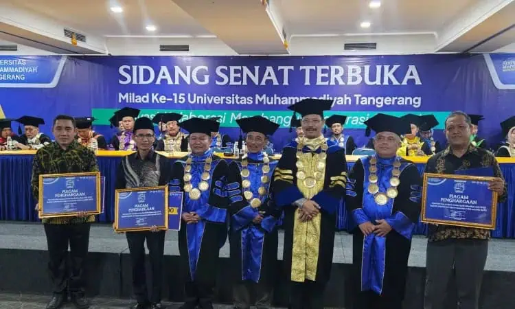 UMT Rayakan Milad Ke-15, Begini Pesan Rektor