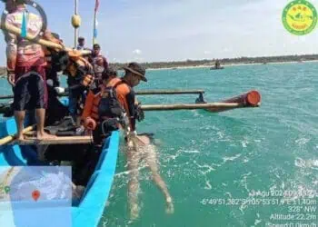 2 Warga Kemayoran yang Tenggelam di Pantai Karangseke Lebak Ditemukan Tewas
