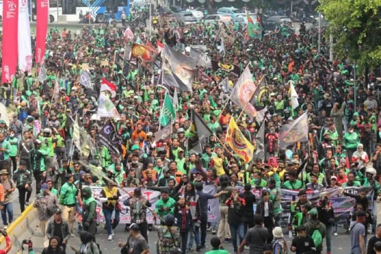 Ojek Online Akan Gelar Aksi Akbar, Polisi Siaga