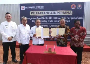 Pengembang Pergudangan Hibahkan Lahan dan Bangunan ke Pemkot Tangerang untuk Pos Damkar