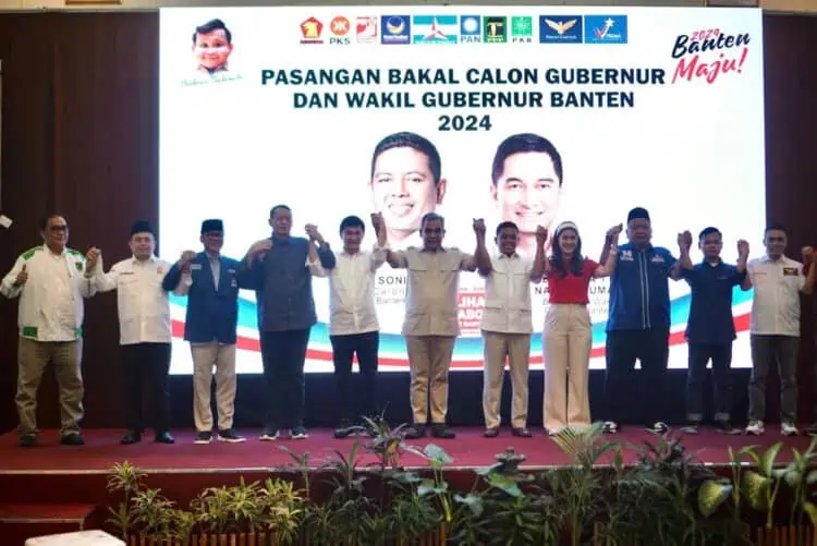 Partai Koalisi Banten Maju (KBM) gelar konsolidasi Minggu (4/8/2024). (ISTIMEWA)