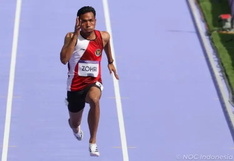 Gagal Dapat Medali Olimpiade Paris 2024, Sprinter Lalu Zohri Meminta Maaf