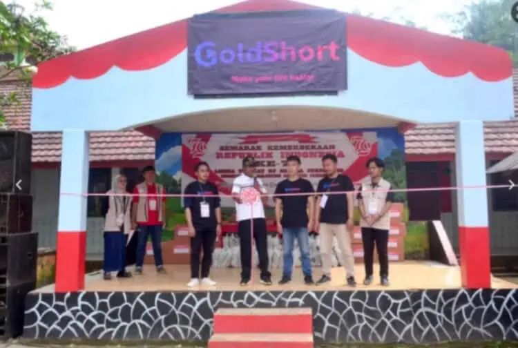 Tunjukkan Tanggung Jawab Sosial Perusahaan, GoldShort TV Sponsori Perayaan HUT RI ke-79