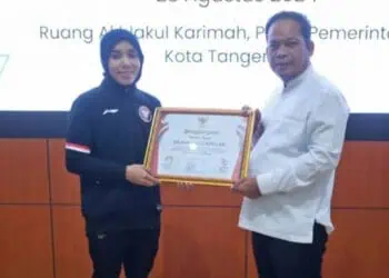 Pemkot Tangerang Lepas 90 Atlet ke PON, Beri Penghargaan Khusus Kepada Rajiah Sallsabillah