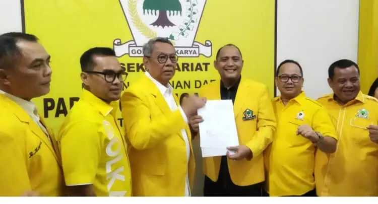 Dapat Form B1 KWK dari Partai Golkar, Benyamin: Alhamdulillah Lega