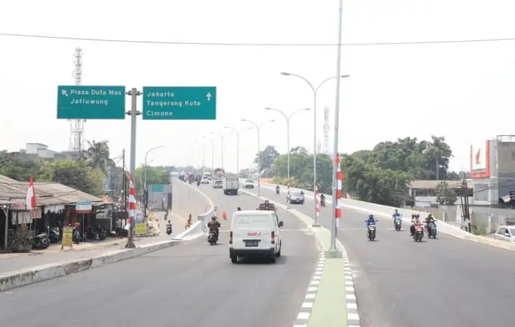 Selesai Direnovasi, Flyover Taman Cibodas Kini Diujicoba Selama Sebulan