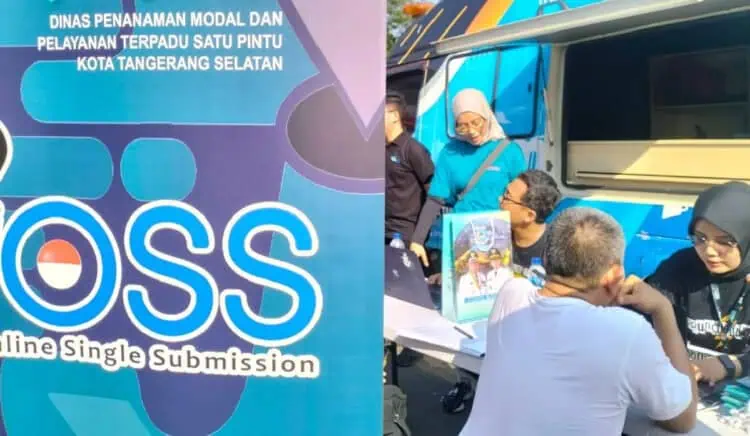 Buka Layanan JOSS di Car Free Day, DPMPTSP Tangsel Jemput Bola Izin Usaha