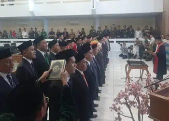 50 Anggota DPRD Lebak Diambil Sumpah Jabatan
