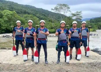 Targetkan 4 Emas di PON XXI, Tim Arung Jeram Banten Jajal Sungai Alas dan Mamas