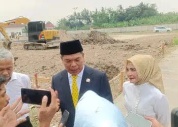 Usai DIlantik, Anggota DPRD Banten Sidak Pembangunan Rumah Singgah