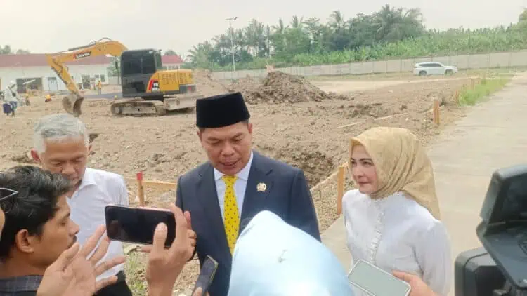 Usai DIlantik, Anggota DPRD Banten Sidak Pembangunan Rumah Singgah