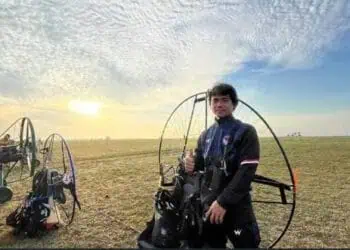 Banten Raih Medali Emas Pertama PON XXI Aceh-Sumut Lewat Paramotor