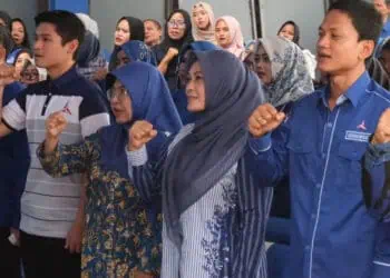 Peringati HUT ke 23, DPC Demokrat Pandeglang Heboh