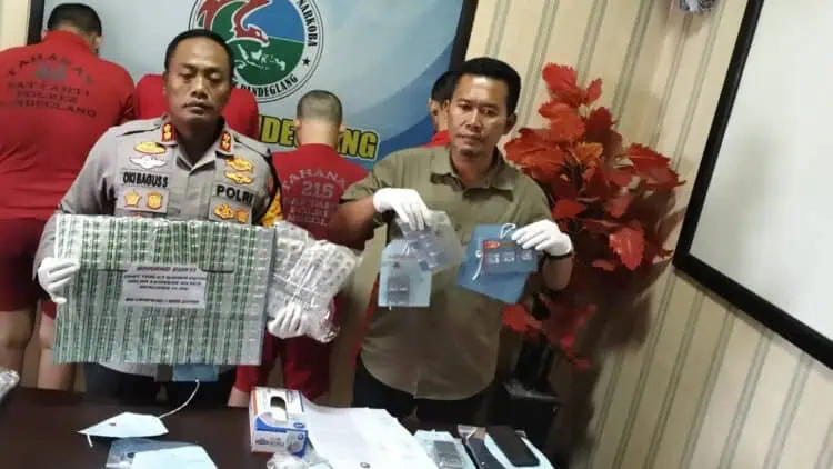 Pengedar Sabu dan Obat Terlarang Diamankan ke Mapolres Pandeglang